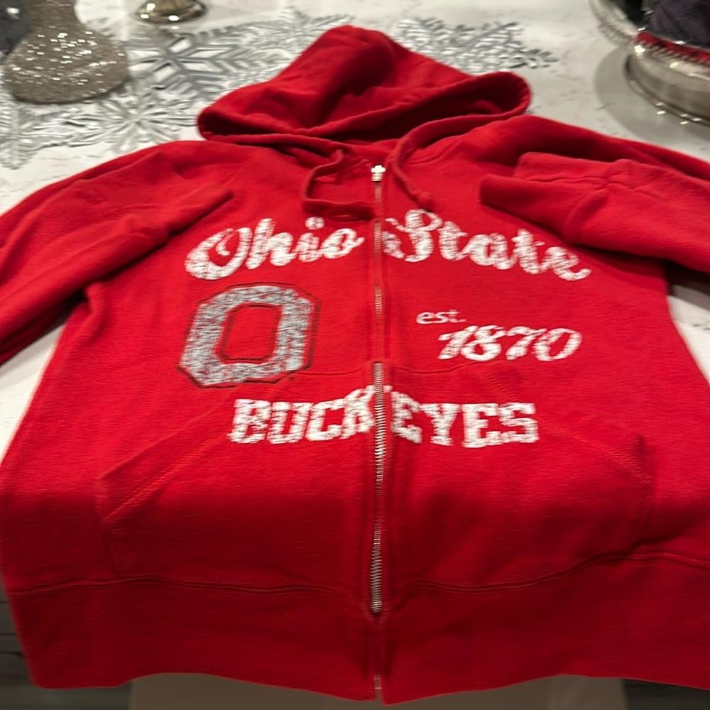 Soffe Ohio State Buckeyes  Zipper Hoodie